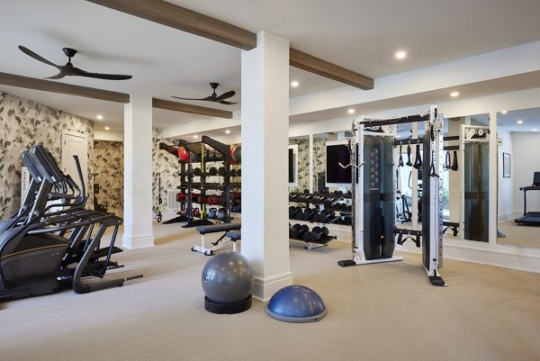 fitness center at Populus Pooler Apartments