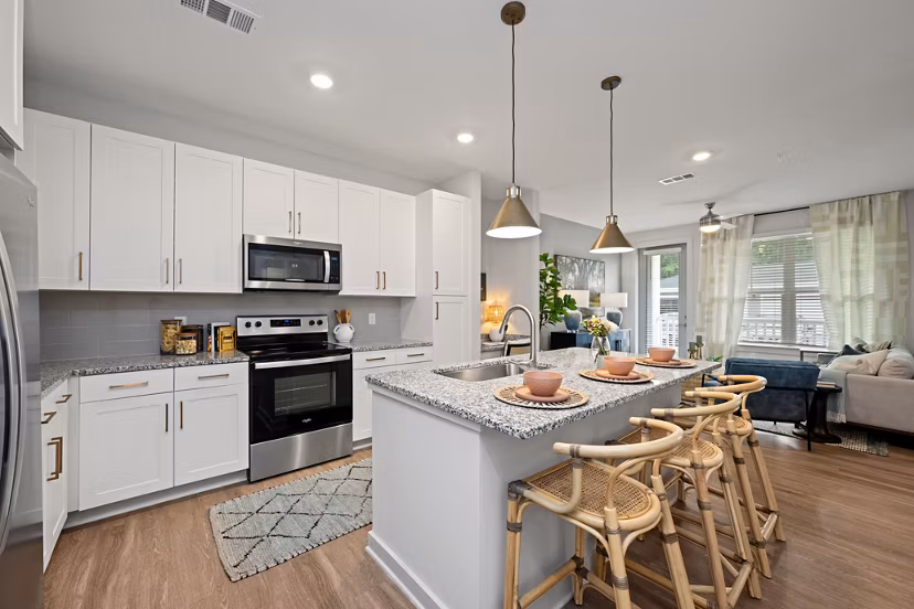 kitchen at Populus Pooler Apartments 