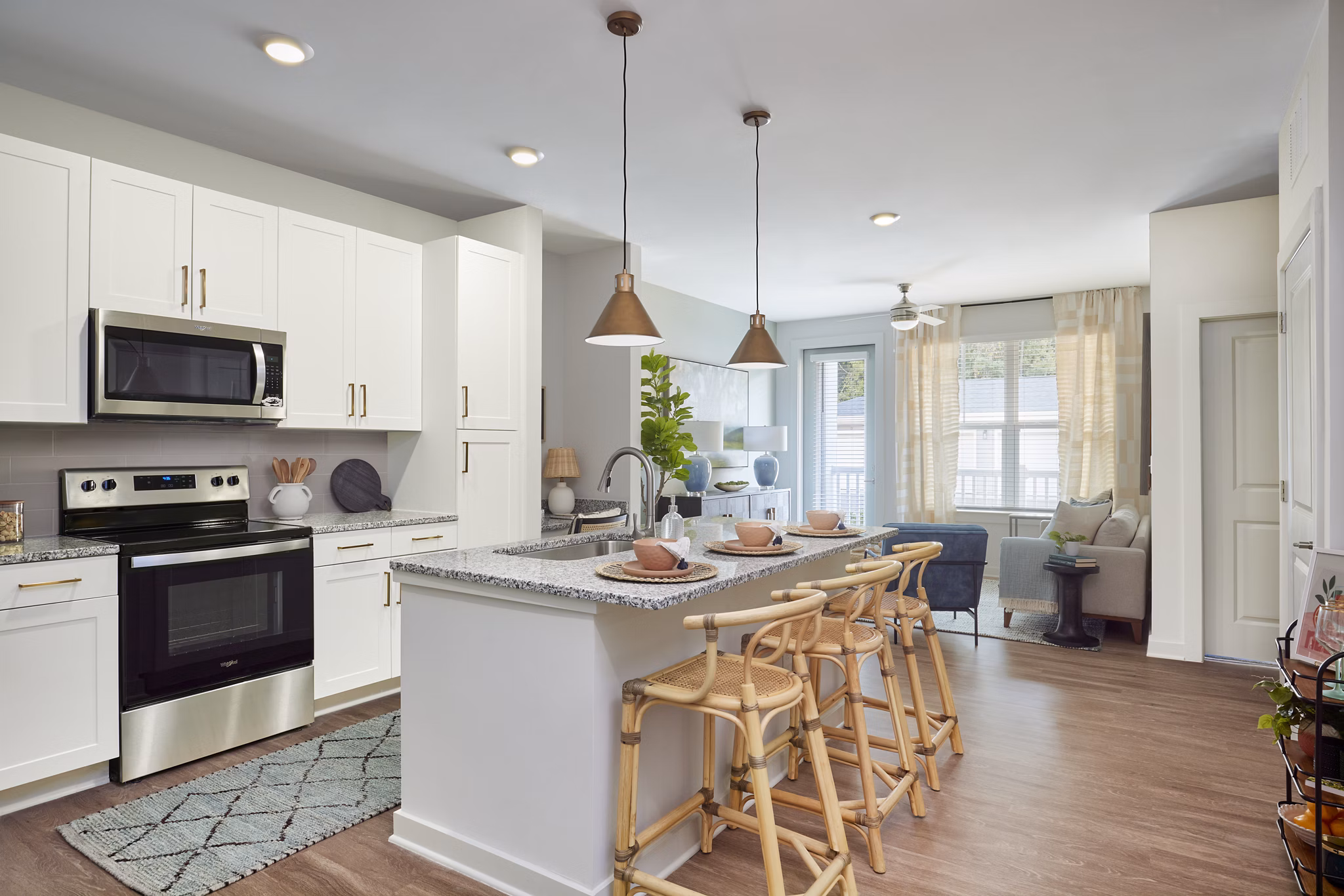 kitchen at Populus Pooler Apartments
