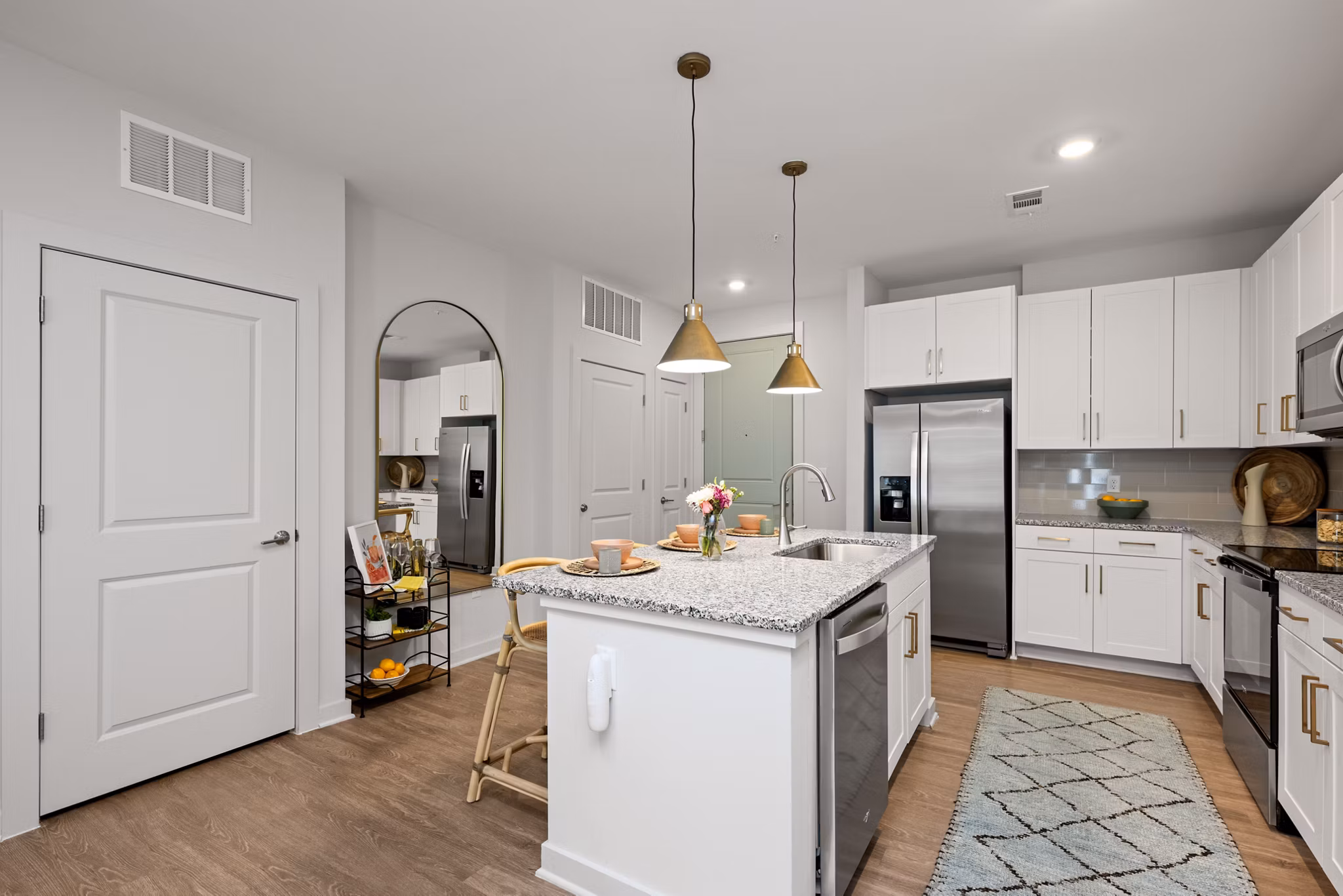kitchen at Populus Pooler Apartments 