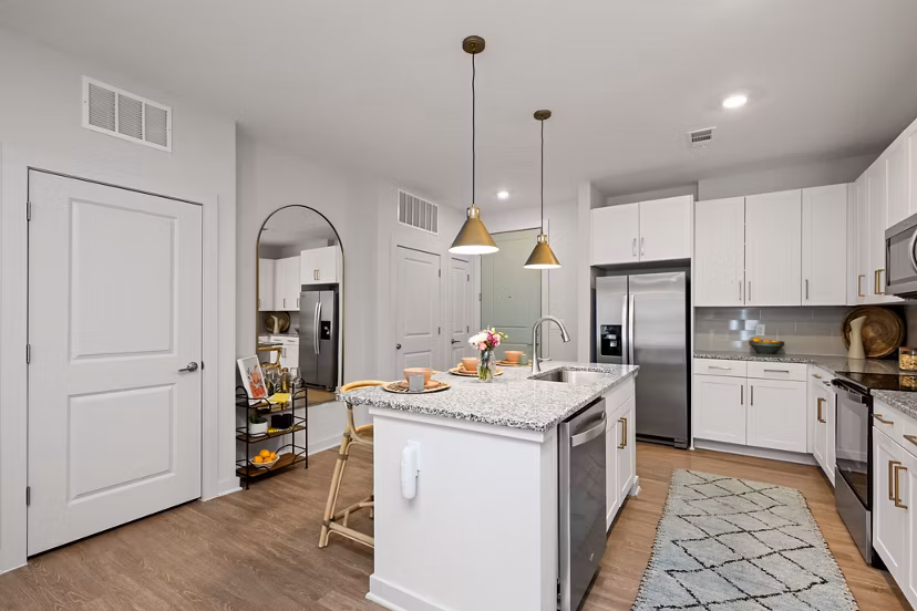kitchen at Populus Pooler Apartments 