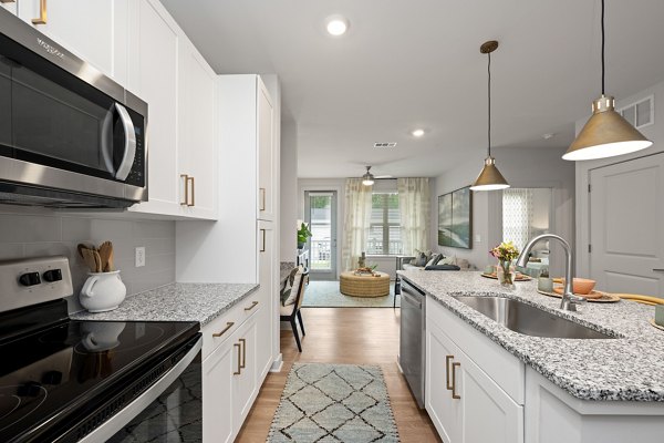 kitchen at Populus Pooler Apartments 
