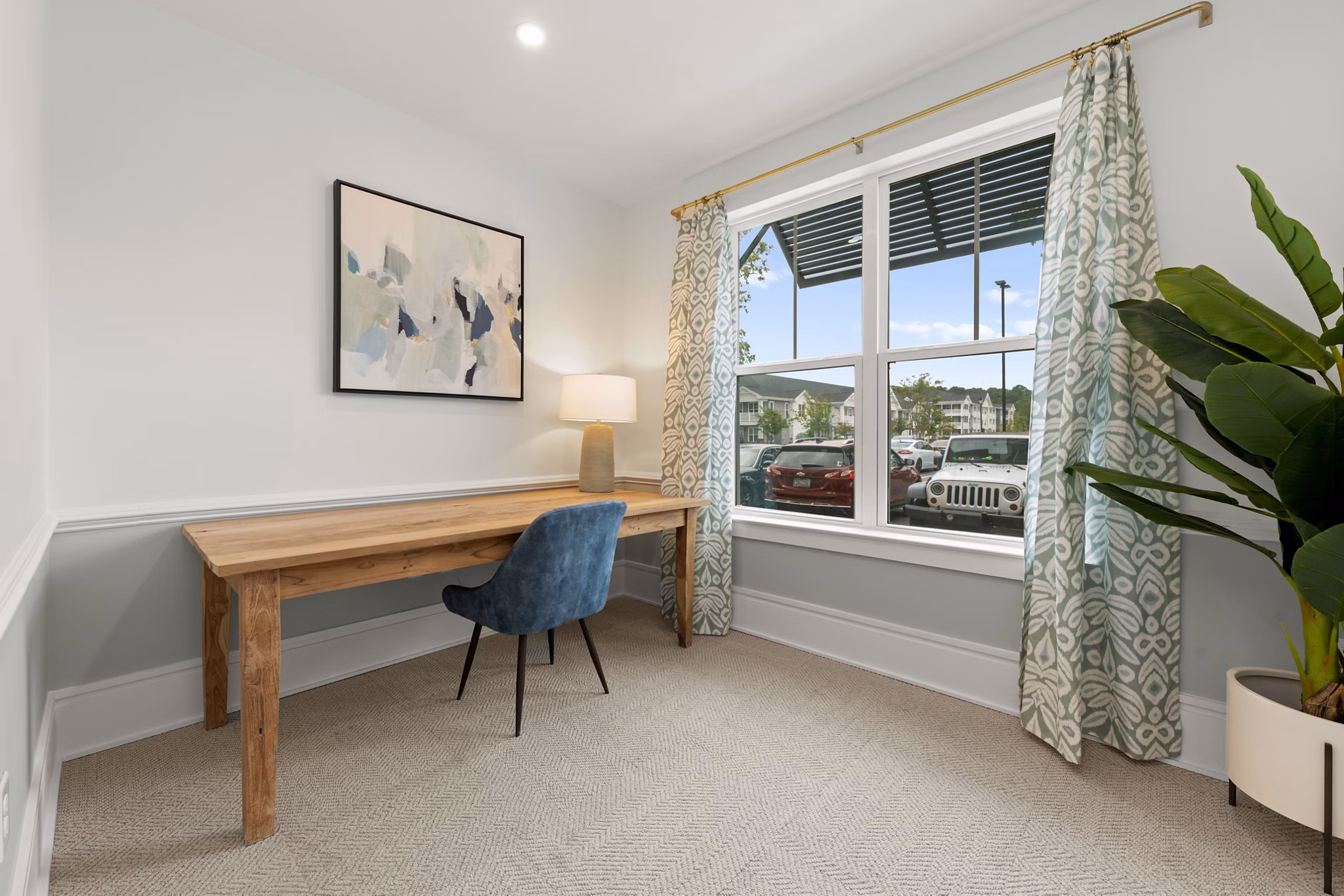 living room at Populus Pooler Apartments 
