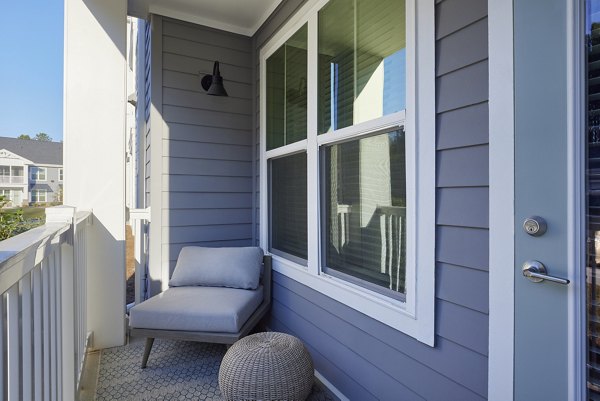 patio at Populus Pooler Apartments