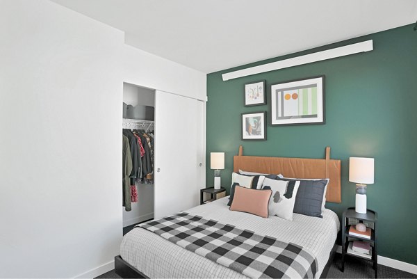 bedroom at Denizen Apartments 
