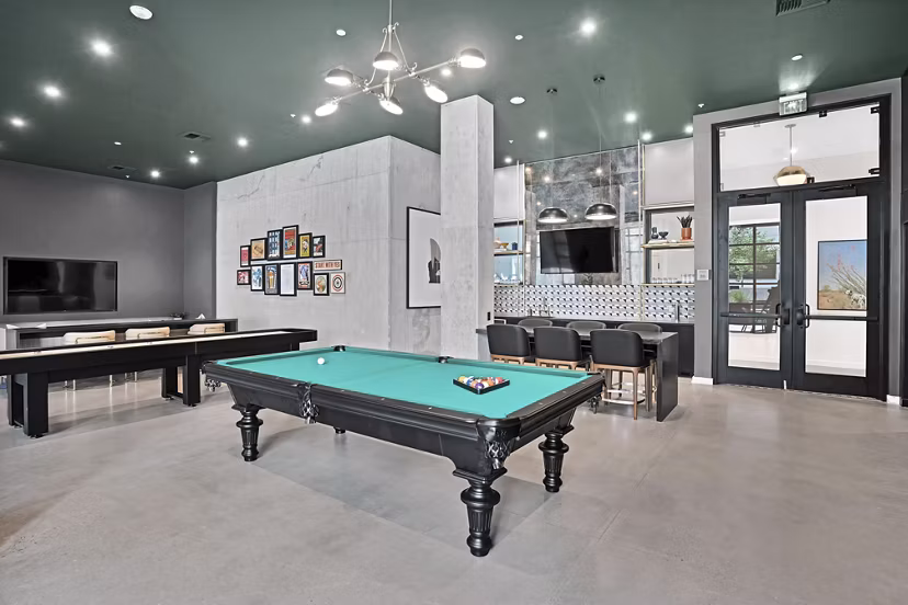 clubhouse at Denizen Apartments 