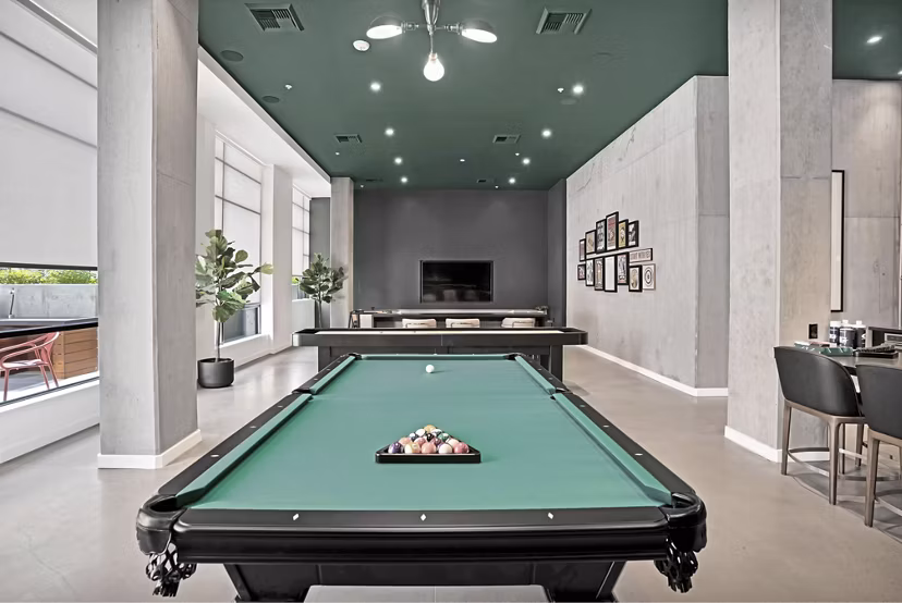 clubhouse at Denizen Apartments 