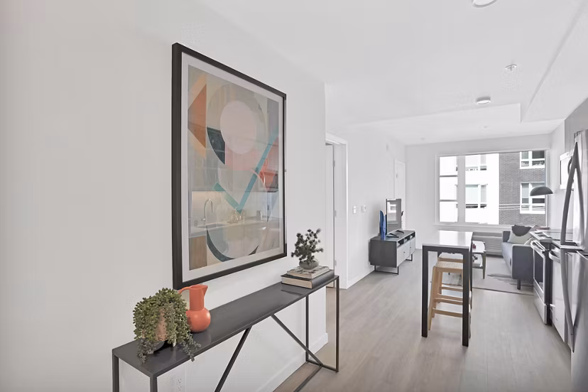 living room at Denizen Apartments 