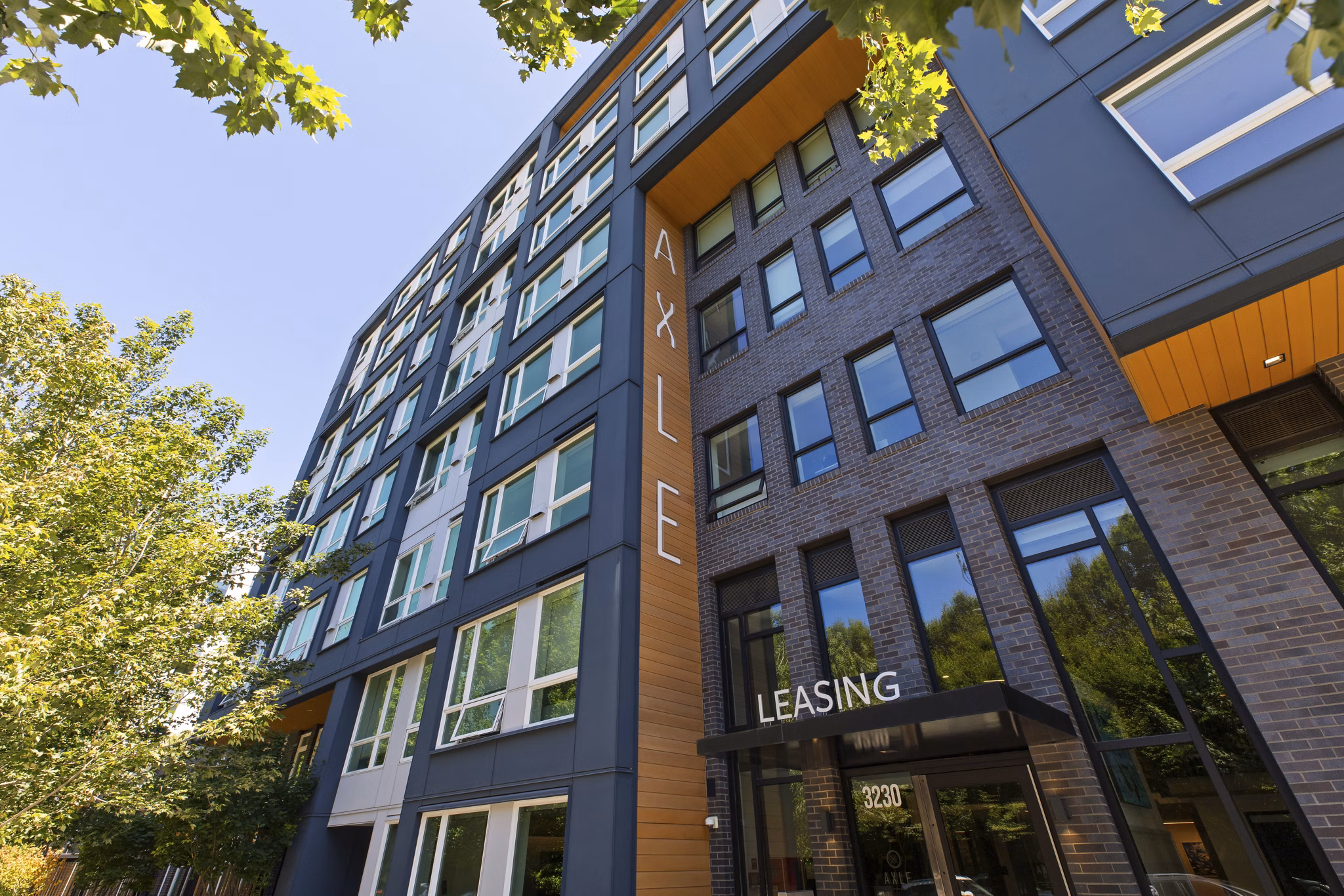 building/exterior at Axle Apartments