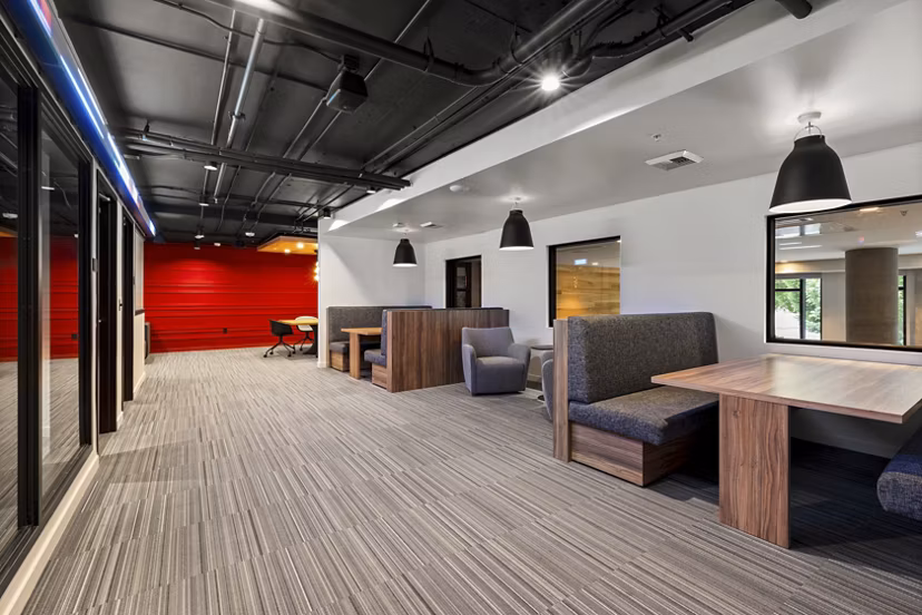 clubhouse at Axle Apartments