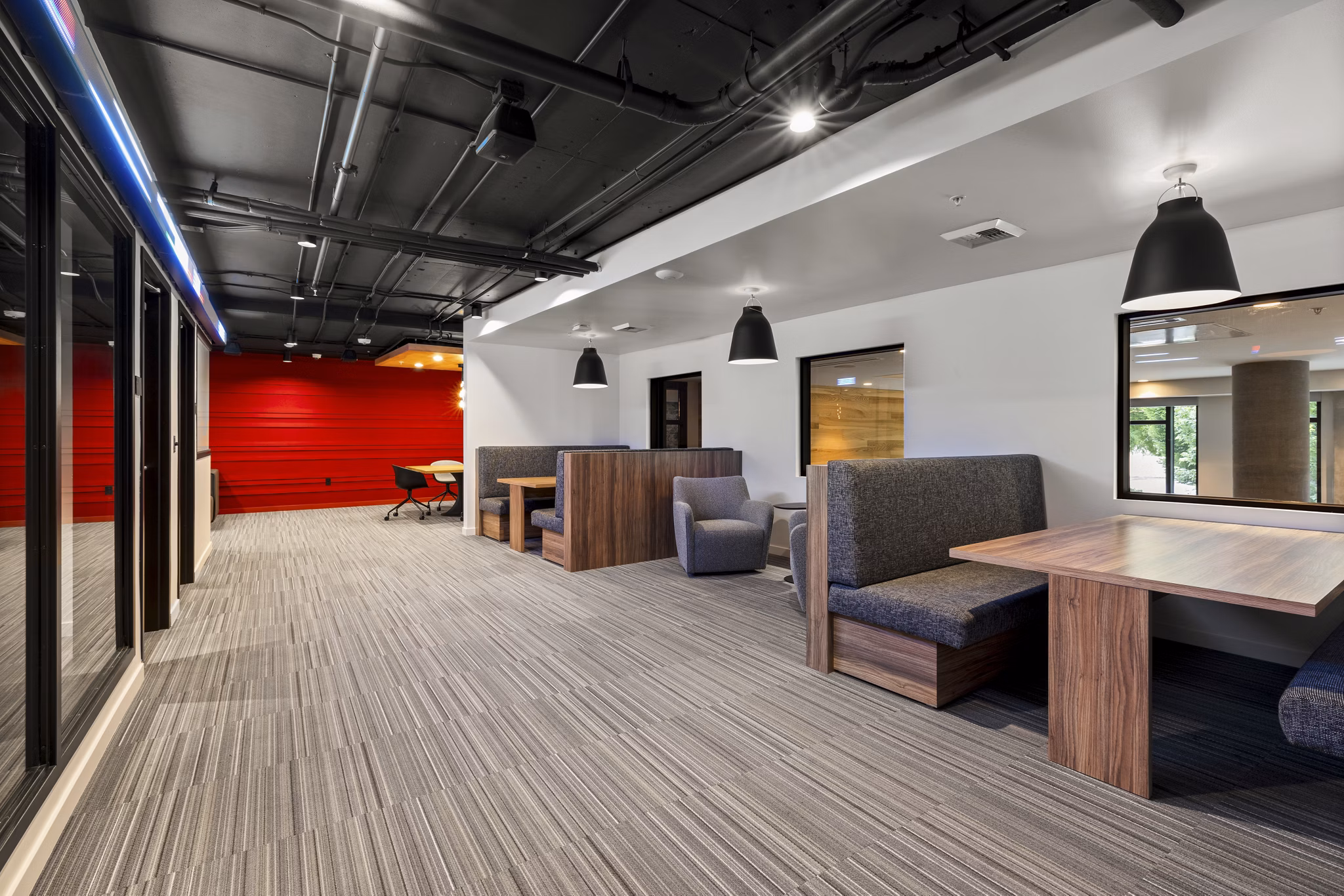 clubhouse at Axle Apartments