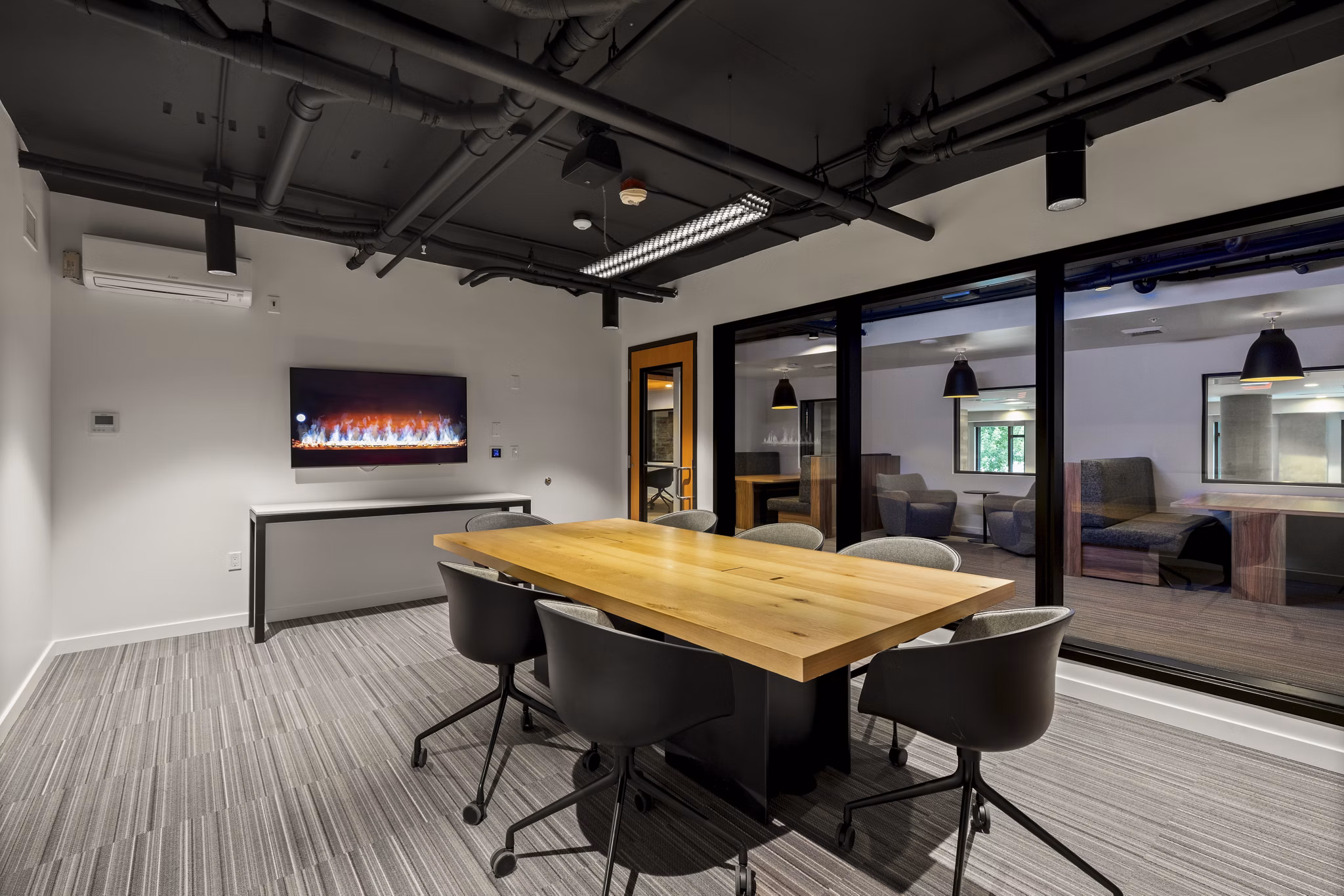 clubhouse at Axle Apartments