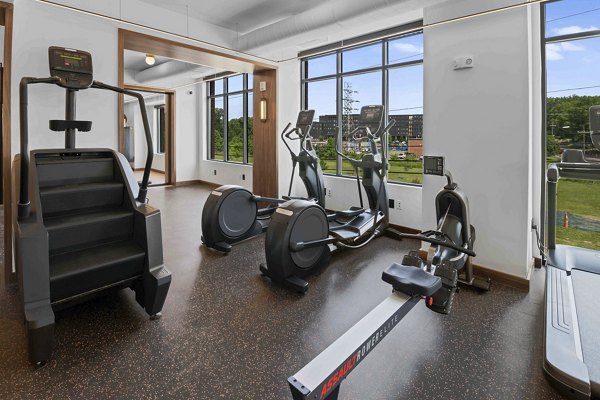 fitness center at Cullman House Apartments