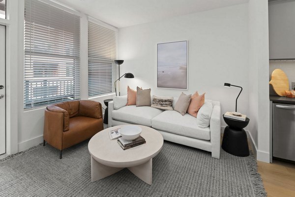 living room at Cullman House Apartments