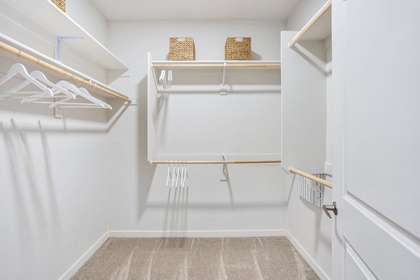 bedroom closet at Prose Ascend Apartments