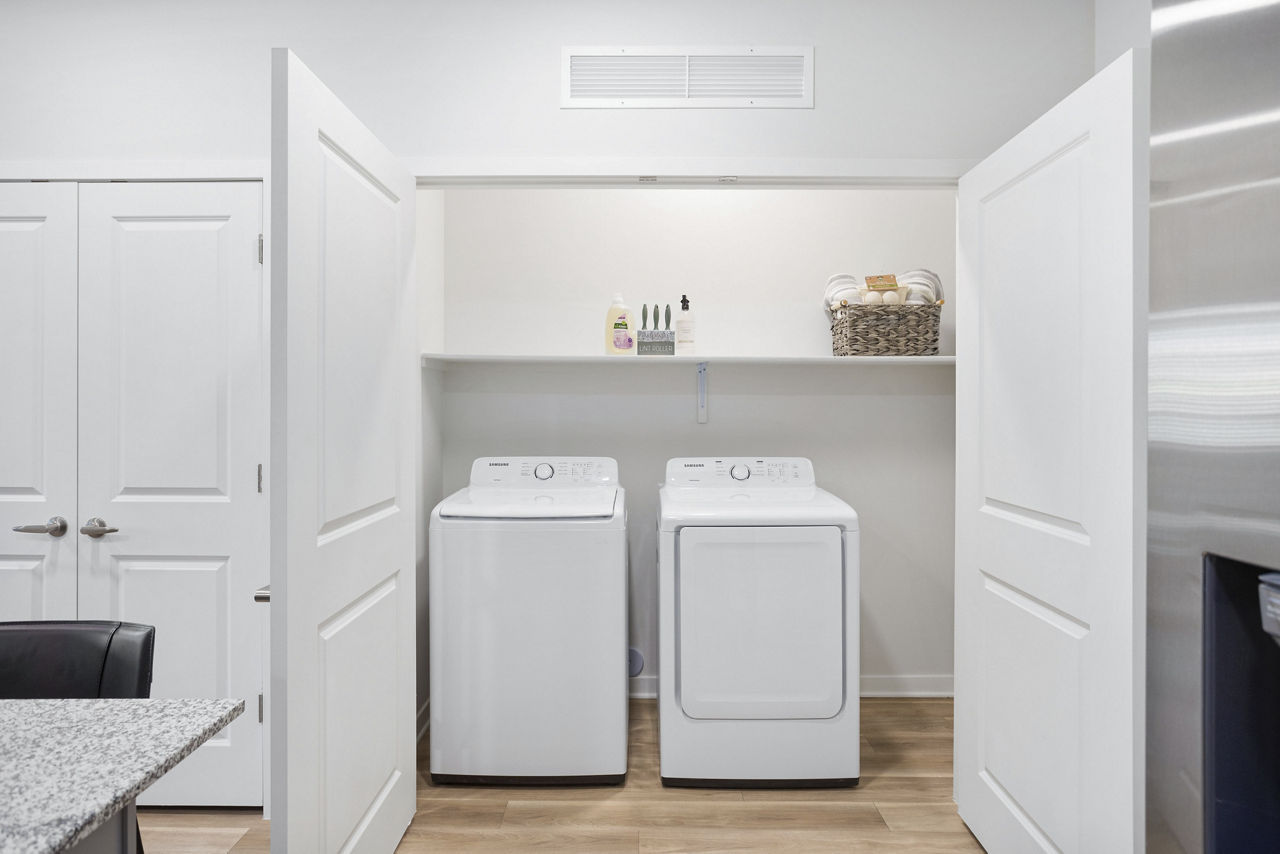 Laundry room at Broadstone Ascend