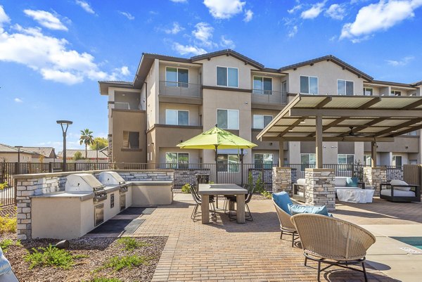 grill area/patio at Prose Ascend Apartments