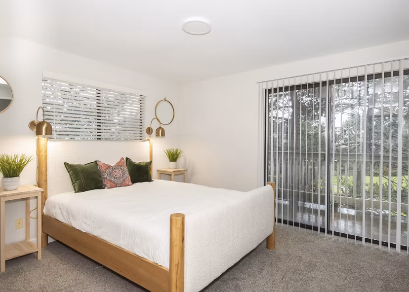 bedroom at Aspenridge Apartments
