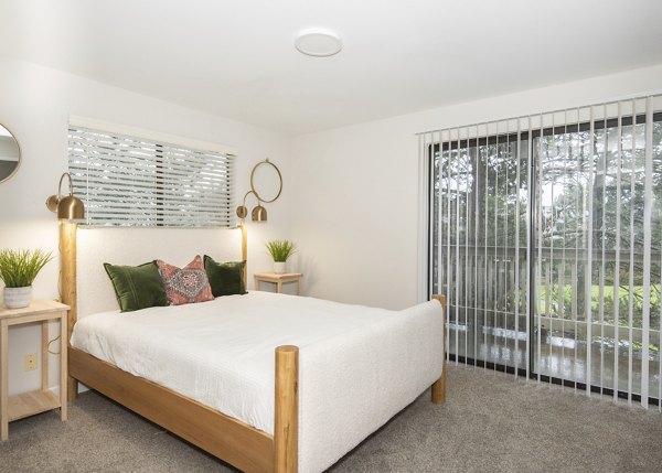 bedroom at Aspenridge Apartments