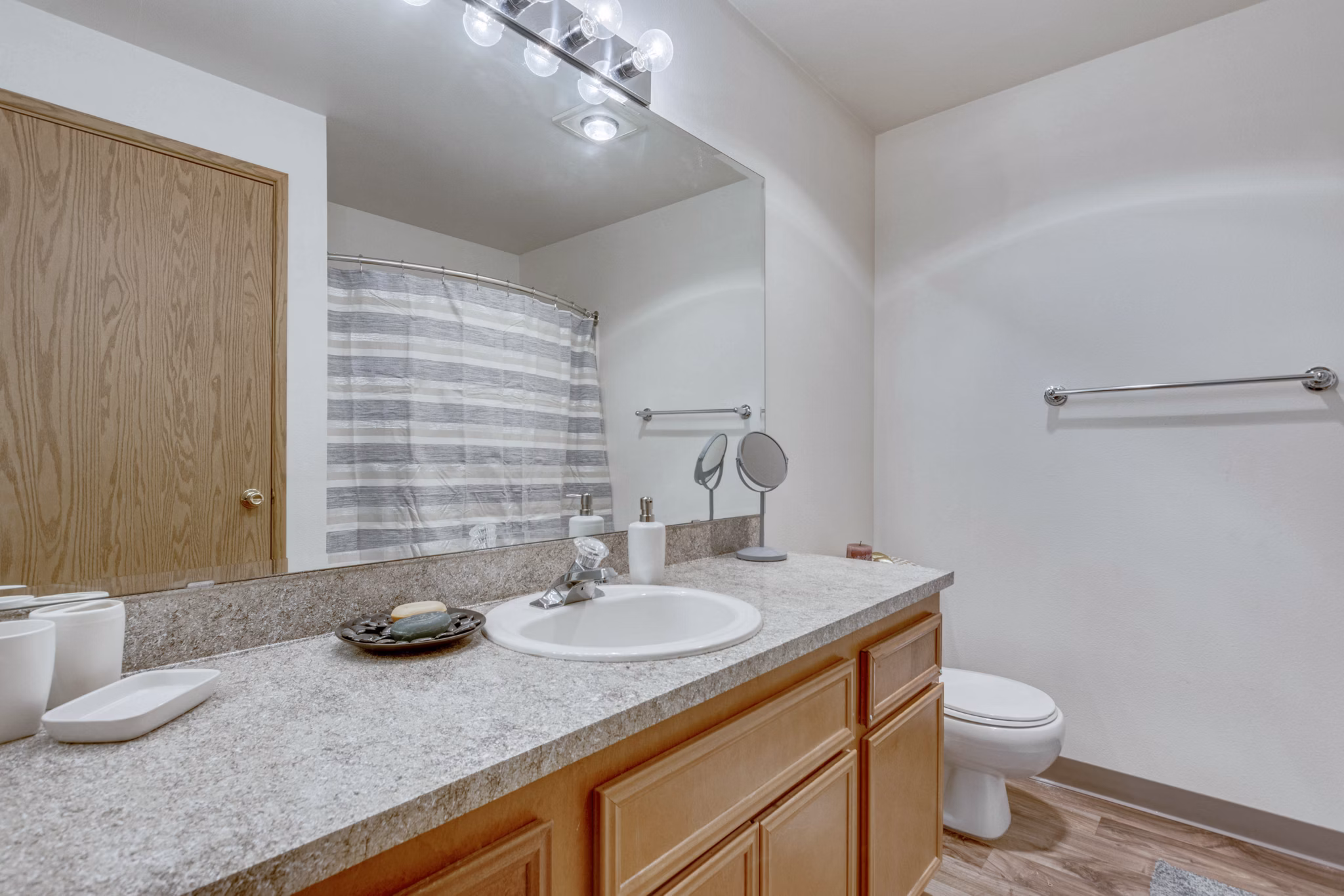 bathroom at Aspenridge Apartments