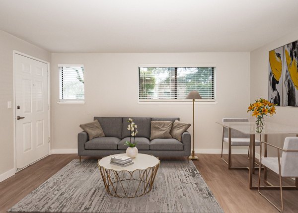 living room at Aspenridge Apartments