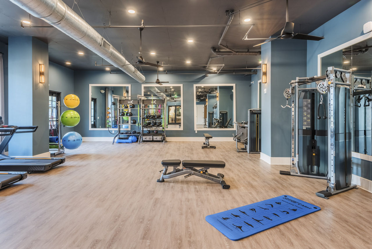 Gym at Artizia At Loso Apartments (3 of 3)