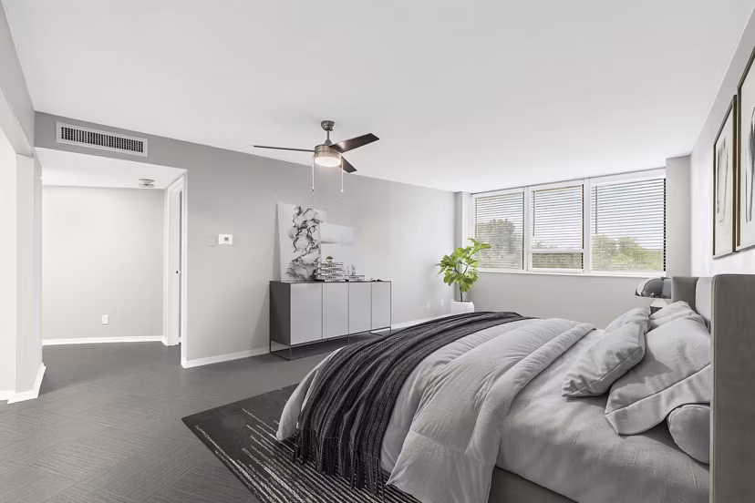 bedroom at Skyline at Kessler Apartments