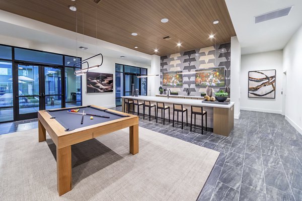clubhouse game room at Marlowe South Las Vegas Apartments