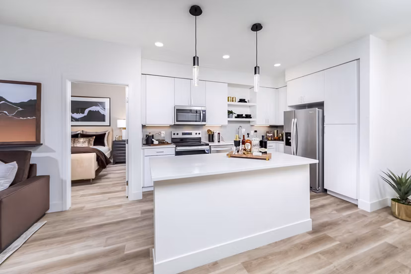 kitchen at Marlowe South Las Vegas Apartments