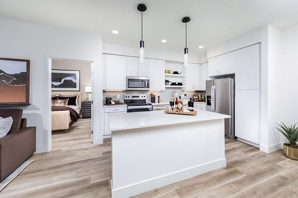 kitchen at Marlowe South Las Vegas Apartments
