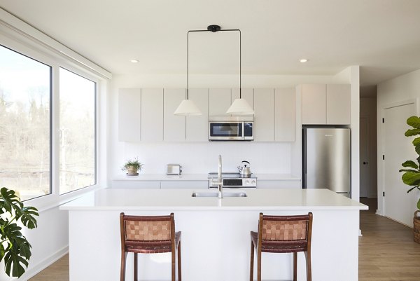 kitchen at The Driftway Apartment