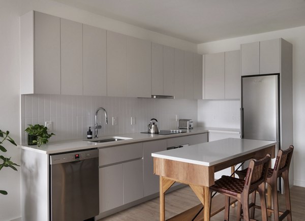 kitchen at The Driftway Apartment