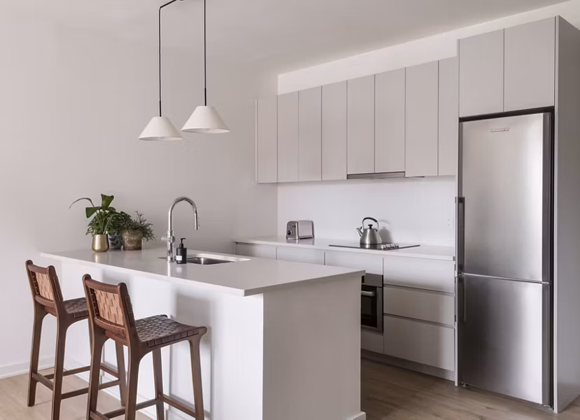 kitchen at The Driftway Apartment