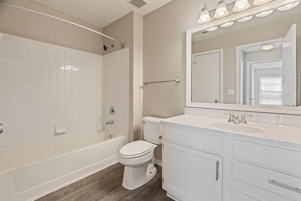 bathroom at Amberwood at Lochmere Apartment 