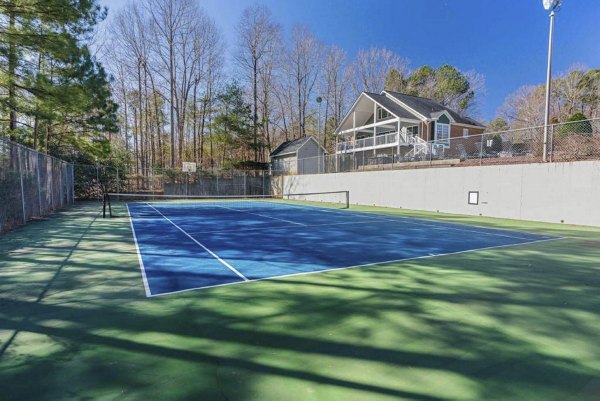 sport court area at Amberwood at Lochmere Apartments