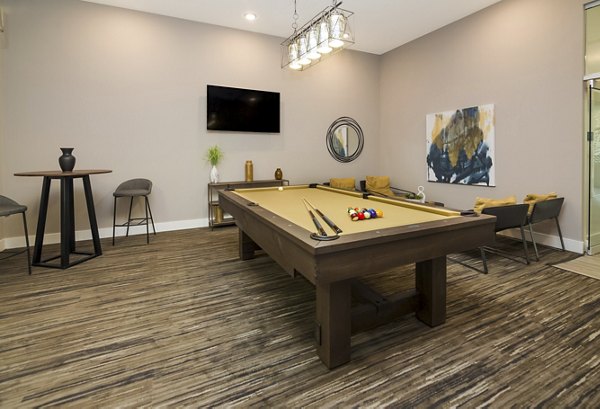 game room at Aventine Apartments