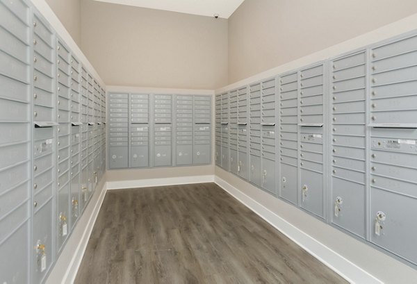 mail room at Aventine Apartments