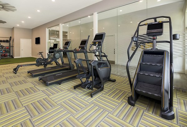 fitness center at Aventine Apartments