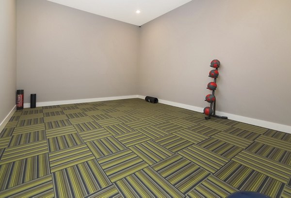 fitness center at Aventine Apartments