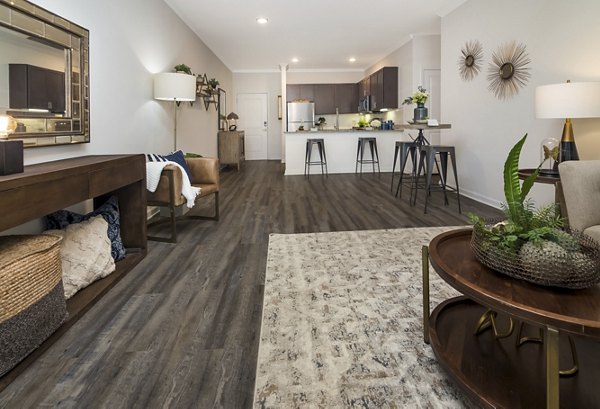 living room at Aventine Apartments