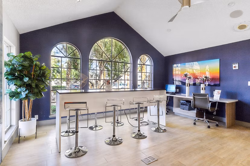 clubhouse at 23 Twelve Luxe Apartments Apartments