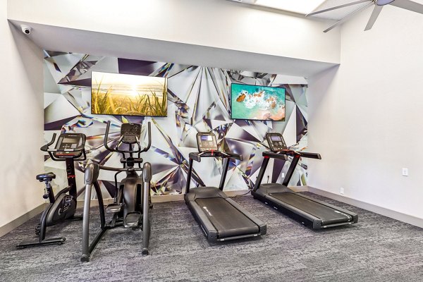 fitness center at 23 Twelve Luxe Apartments Apartments