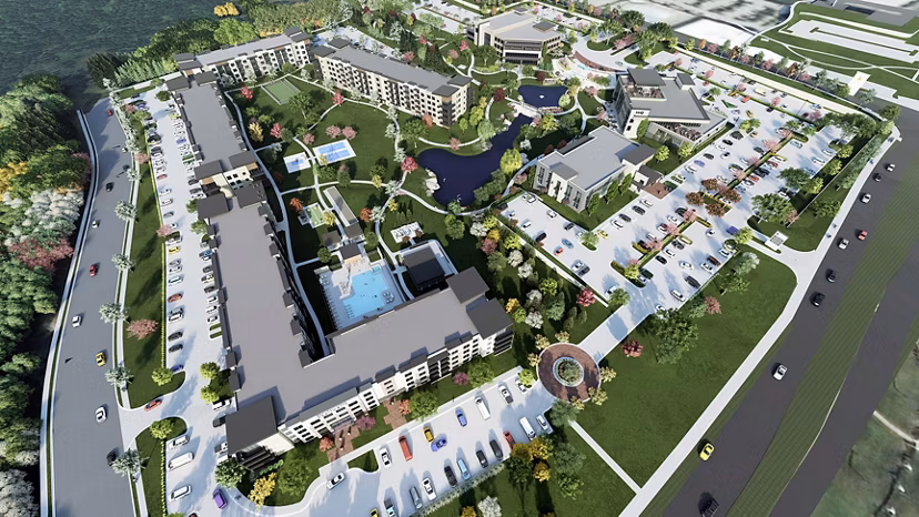 view at Reflections Apartments