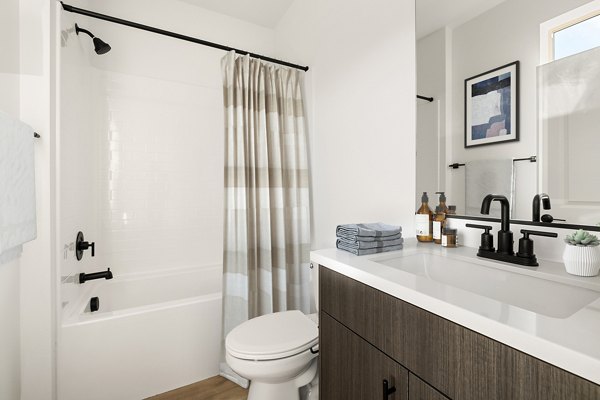 bathroom at Lilian Apartments 