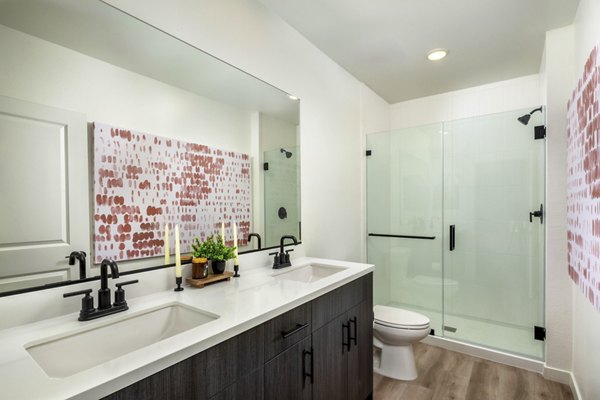 bathroom at Lilian Apartments 