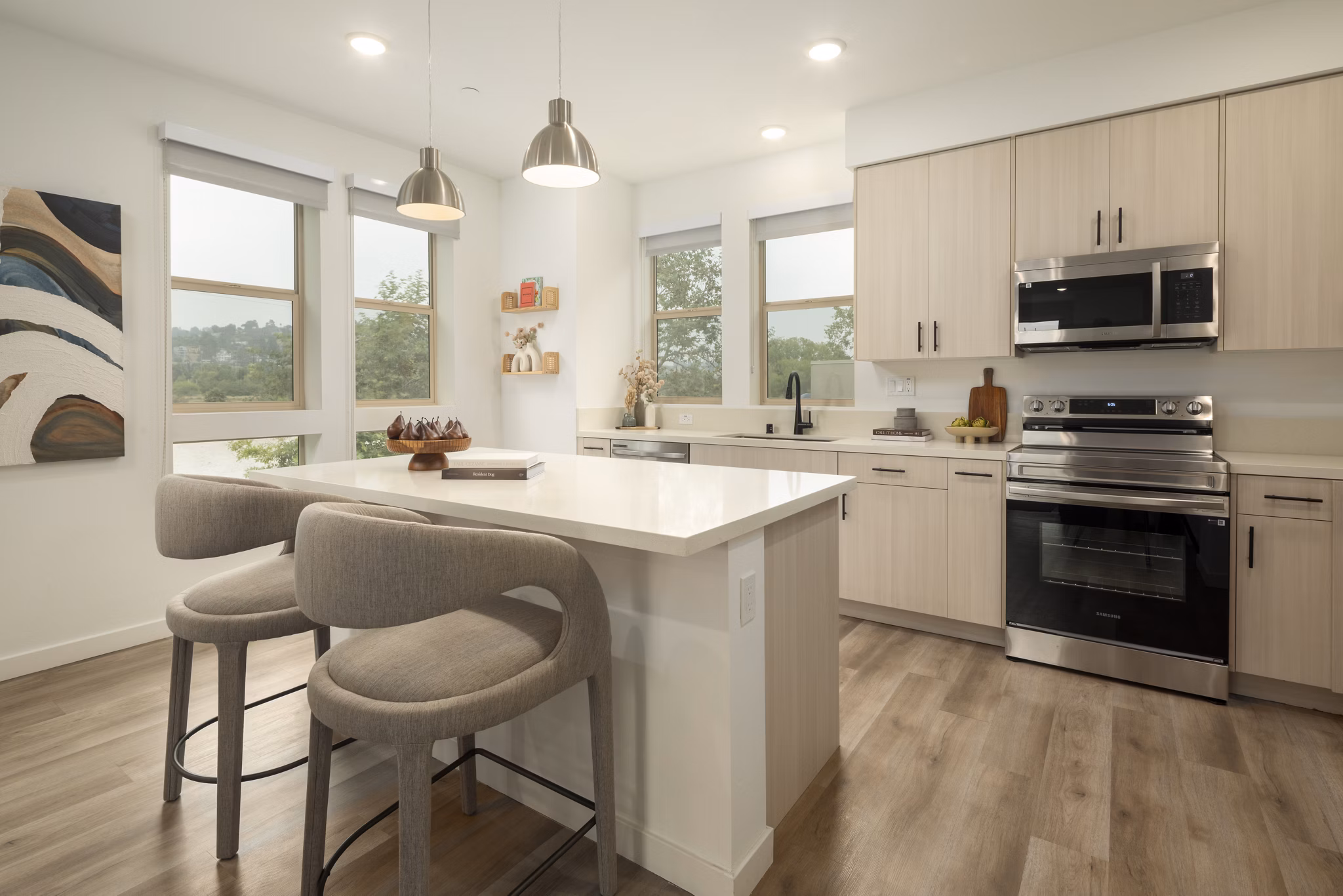 Kitchen at Lilian Apartments