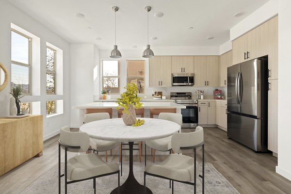 kitchen at Lilian Apartments 