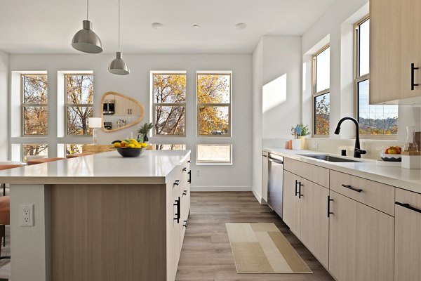 kitchen at Lilian Apartments 