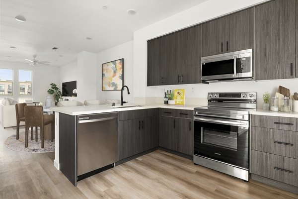 kitchen at Lilian Apartments 