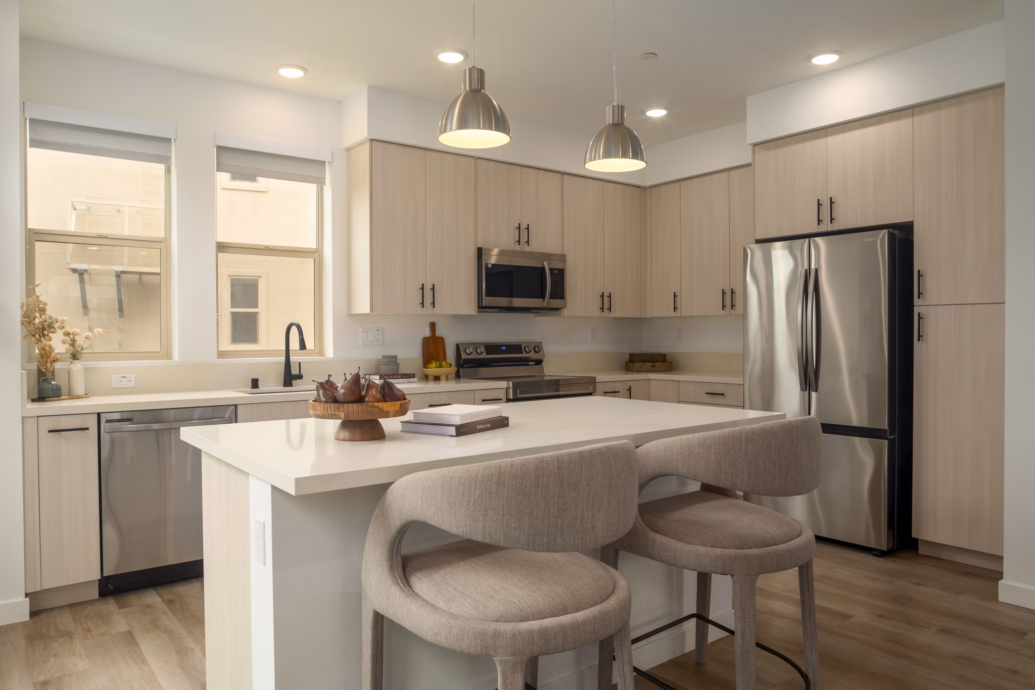 Kitchen at Lilian Apartments
